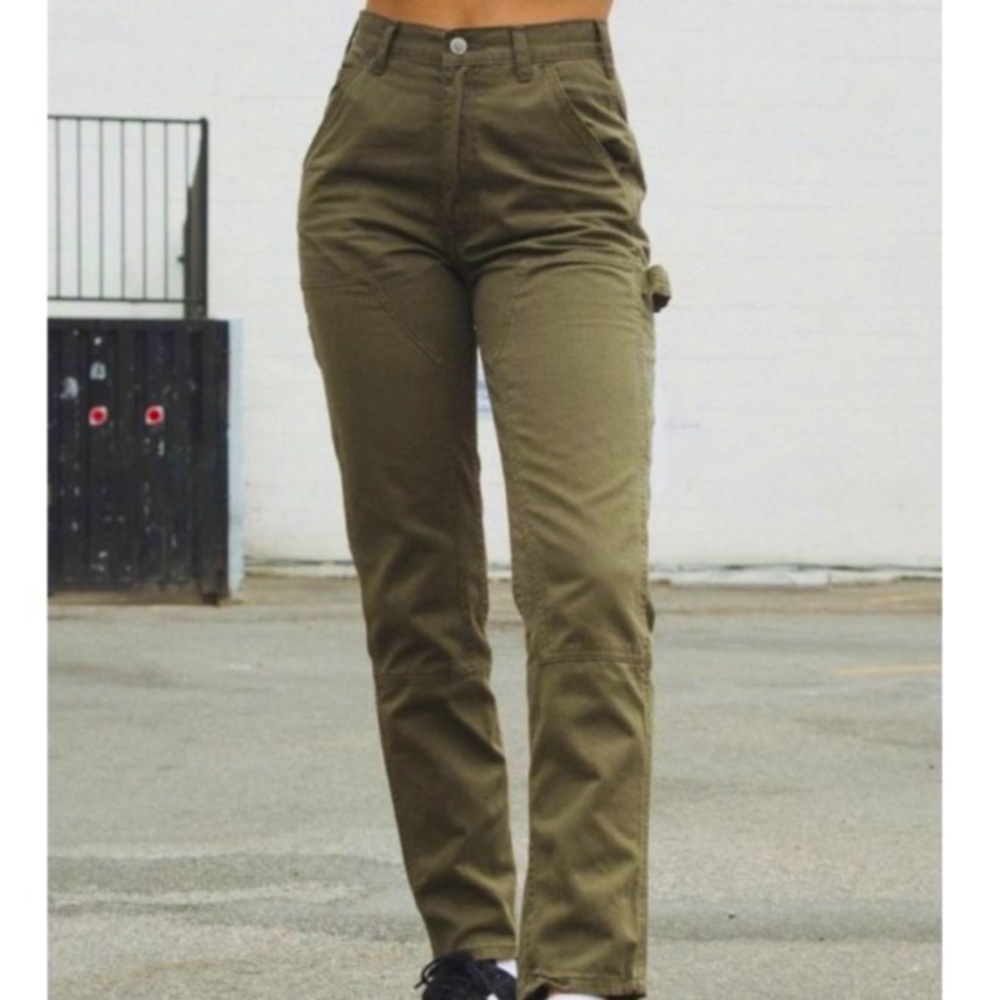 John Galt Army Green Cargo Pants